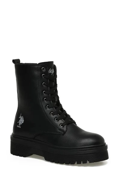 U.S.POLO ASSN ROSE 3PR SİYAH COMFORT CASUAL GÜNLÜK BOT - 3