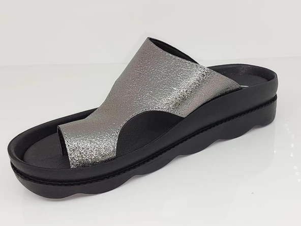 VOGA 1742 PLATİN ÇATLAK COMFORT CASUAL ANATOMİK PARMAK ARASI TERLİK - 7