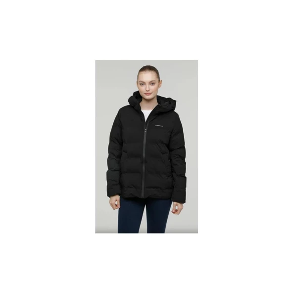 LUMBERJACK JENNY COAT 3PR KAPÜŞONLÜ REGULAR FİT BAYAN MONT