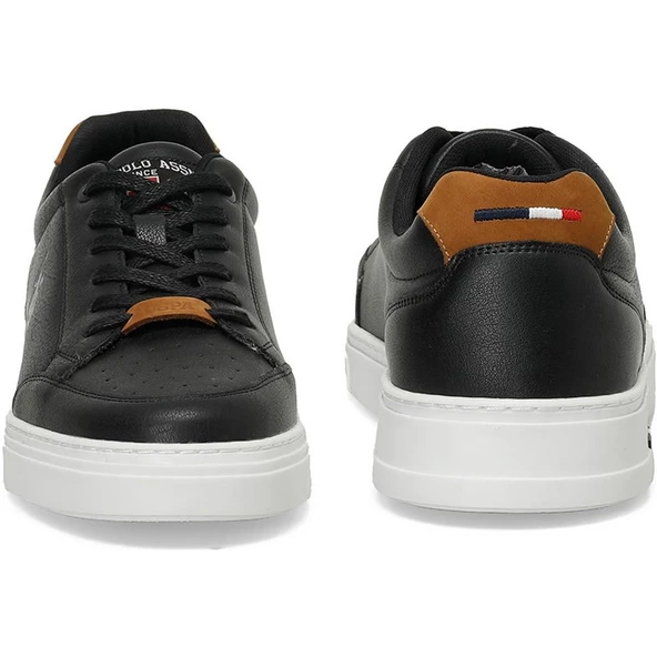 U.S.POLO ASSN NOAH 4FX SİYAH COMFORT CASUAL ANATOMİK GÜNLÜK SPOR AYAKKABISI - 7