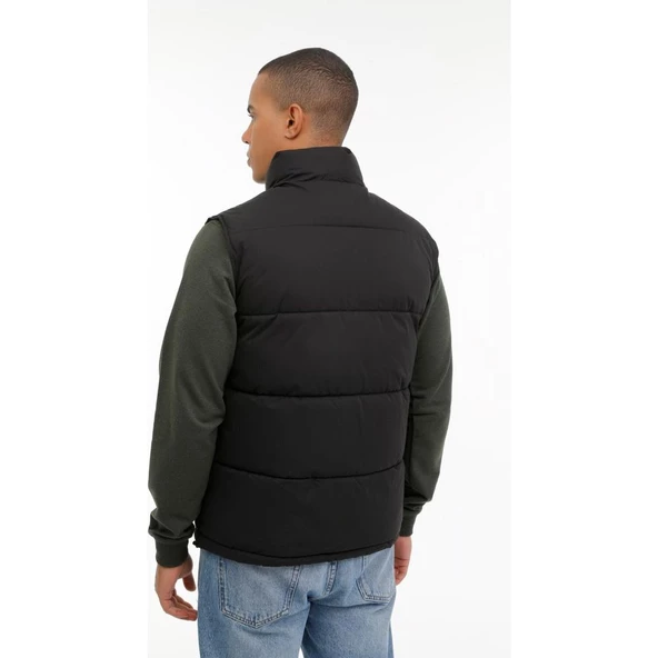 LUMBERJACK ARNOLD 3PR SİYAH COMFORT CASUAL YELEK - 4
