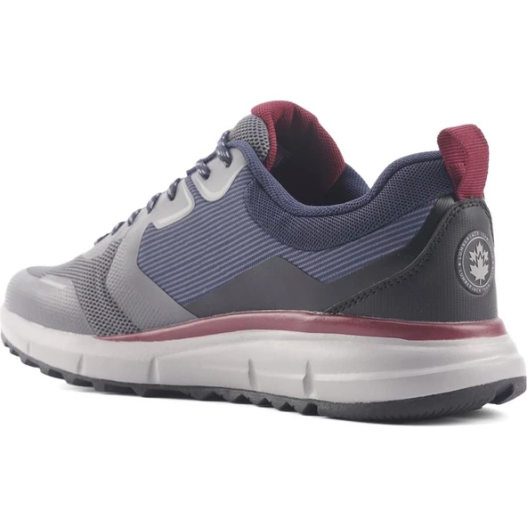 LUMBERJACK WILLY 4FX GRİ LACİVERT COMFORT ANATOMİK SPOR AYAKKABISI - Resim 4
