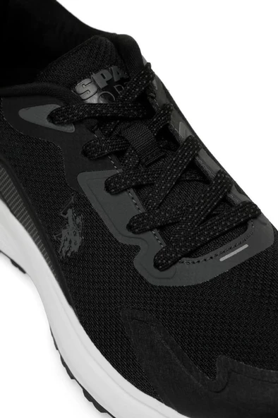 U.S.POLO ASSN JAVI 4FX SİYAH COMFORT CASUAL ANATOMİK SPOR AYAKKABISI - Resim 9