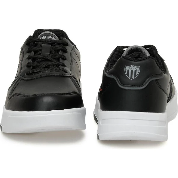U.S.POLO ASSN ANDREI 3PR SİYAH-BEYAZ COMFORT CASUAL GÜNLÜK SPOR AYAKKABISI - Resim 5