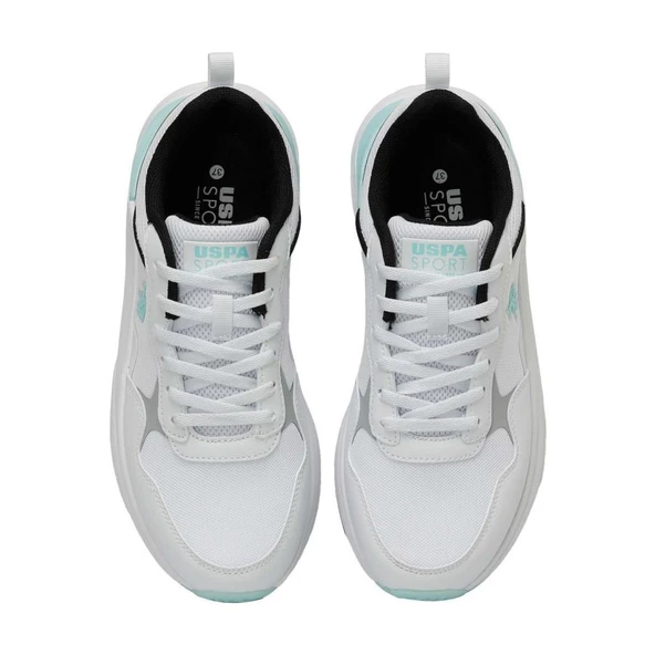 U.S.POLO ASSN MELINDA 4FX BEYAZ COMFORT CASUAL ANATOMİK SPOR AYAKKABISI - 5
