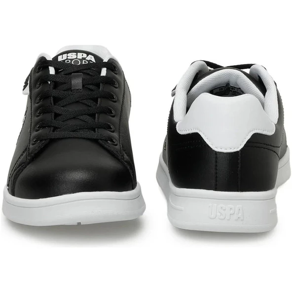 U.S.POLO ASSN COSTA 4FX SİYAH BEYAZ COMFORT CASUAL ANATOMİK SPOR AYAKKABI - 6