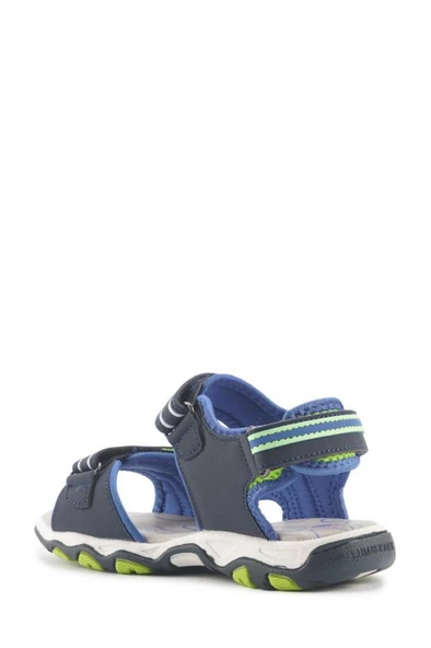 LUMBERJACK LOTEN 4FX MAVİ YEŞİL COMFORT CASUAL ANATOMİK UNİSEX SANDALET - 5