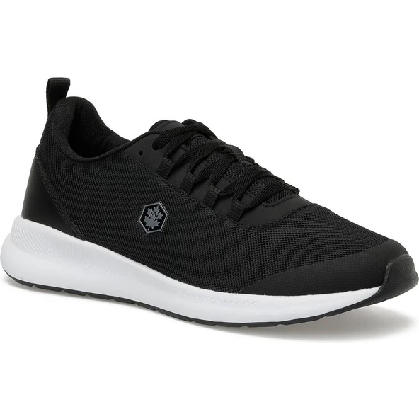 LUMBERJACK JACKSON 4PR SİYAH BEYAZ COMFORT ANATOMİK SPOR AYAKKABISI
