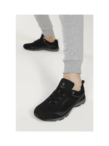 LUMBERJACK DARE 4PR SİYAH SİYAH comfort casual memory foam taban anatomik spor ayakkabı - Resim 4