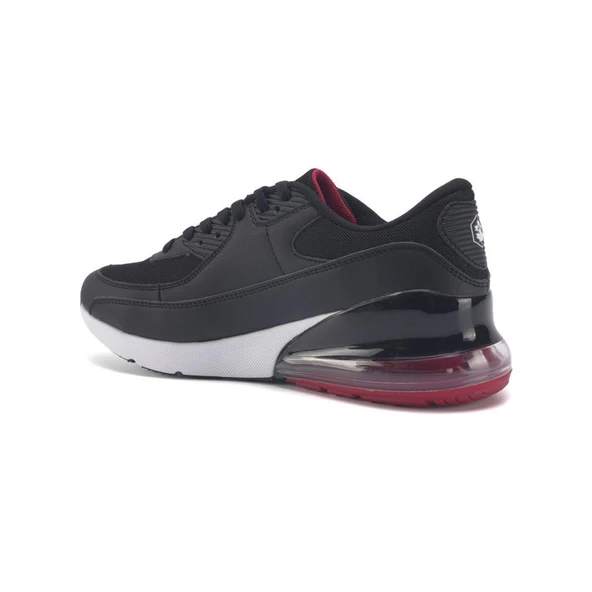 LUMBERJACK KINGLY 3FX SİYAH KIRMIZI AİR TABAN COMFORT CASUAL HAFIZALI TABAN - 4