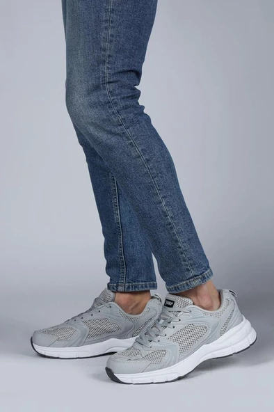JUMP 28627 GRİ COMFORT CASUAL ANATOMİK SPOR AYAKKABISI - Resim 3