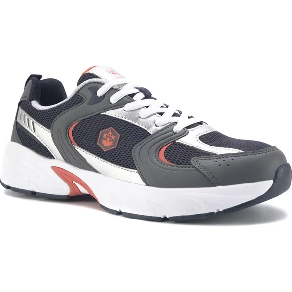 LUMBERJACK POL 4FX LACİVERT GRİ COMFORT CASUAL ANATOMİK SPOR AYAKKABISI - Resim 2