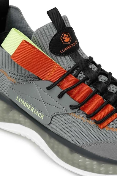 LUMBERJACK ELLONIUM 4FX GRİ COMFORT CASUAL GÜNLÜK SPOR AYAKKABI - 9