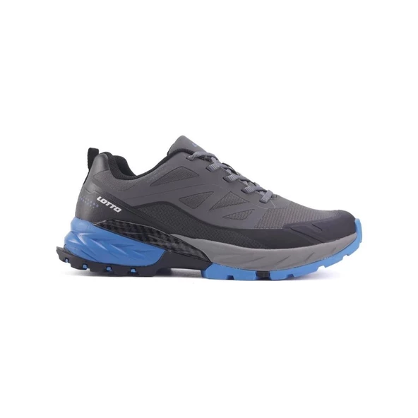 LOTTO HUNTER 3PR GRİ MAVİ SU GEÇİRMEZ WATERPROFF ANATOMİK OUTDOOR AYAKKABISI - 2