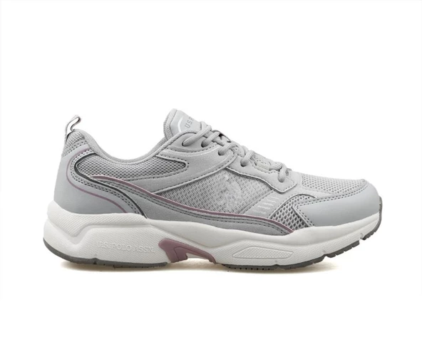 U.S.POLO ASSN KREZ 4FX GRİ COMFORT CASUAL ANATOMİK SPOR AYAKKABI - 6