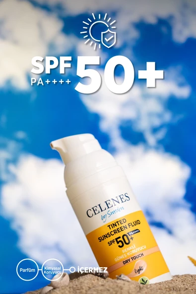 Celenes Herbal Renkli Güneş Koruyucu Dry Touch  50 Spf- 50 ml - 3