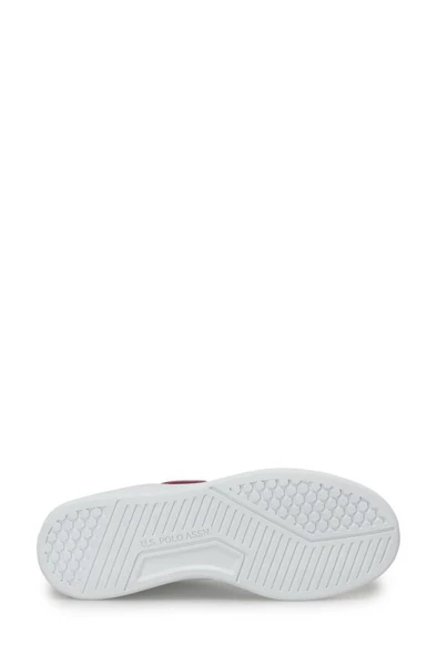 U.S.POLO ASSN COSTA 4FX BEYAZ BORDO COMFORT CASUAL ANATOMİK SNEAKER - 8