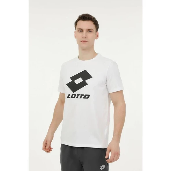 LOTTO CLEVER ERKEK T SHIRT 4FX BİSİKLET YAKA - 6