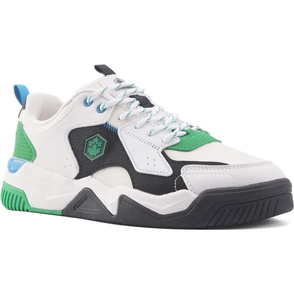 LUMBERJACK MANGA 4FX BEYAZ YEŞİL COMFORT CASUAL ANATOMİK SPOR AYAKKABISI - 3