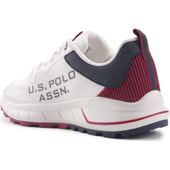 U.S.POLO ASSN CROUNCH 4FX BEYAZ COMFORT CASUAL ANATOMİK SPOR AYAKKABISI - Resim 5