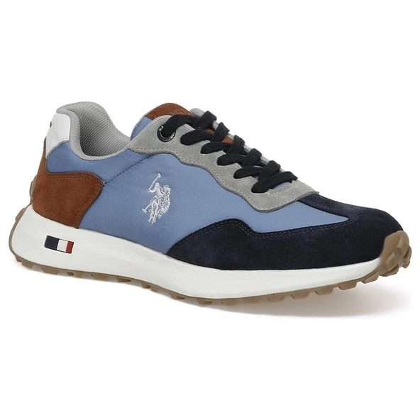U.S.POLO ASSN COOPER MULTI MAVİ 3FX COMFORT CASUAL GÜNLÜK SPOR AYAKKABI ürün görseli 1