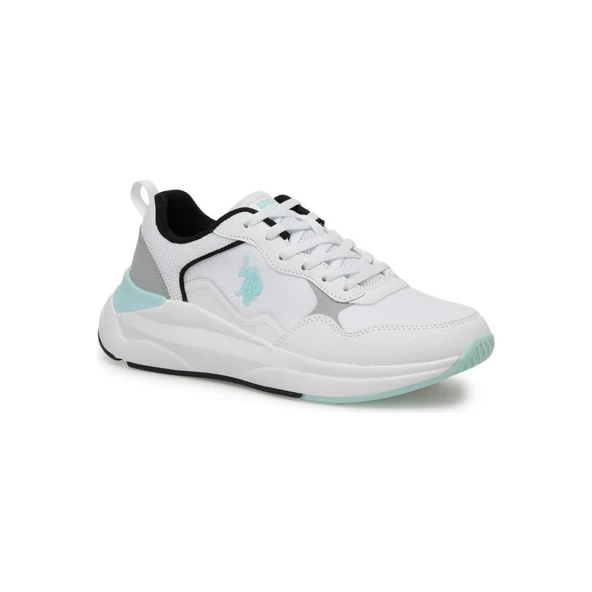 U.S.POLO ASSN MELINDA 4FX BEYAZ COMFORT CASUAL ANATOMİK SPOR AYAKKABISI - 2