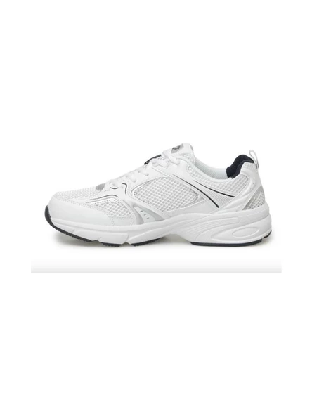LOTTO ATHENS 4PR BEYAZ LACİVERT COMFORT CASUAL KOŞU YÜRÜYÜŞ SPOR AYAKKABISI - 5