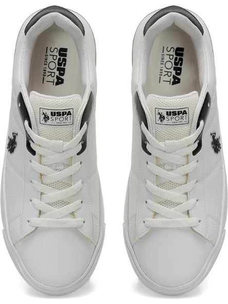 U.S.POLO ASSN MANGO 4PR BEYAZ COMFORT CASUAL ANATOMİK SPOR AYAKKABISI - Resim 5