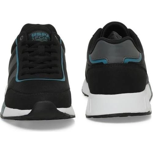 U.S.POLO ASSN DRAGO 4FX SİYAH MAVİ COMFROT CASUAL SPOR AYAKKABISI - Resim 6