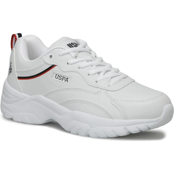 U.S.POLO ASSN TRACEY 4PR BEYAZ comfort casual anatomik spor ayakkabısı - 2