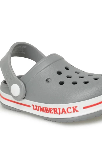 LUMBERJACK DEVON 3FX GRİ COMFORT CASUAL TERLİK SANDALET - 9