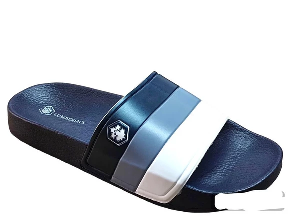 LUMBERJACK WENDELL JR 2FX LACİVERT COMFORT ANATOMİK UNİSEX PLAJ TERLİĞİ - 4
