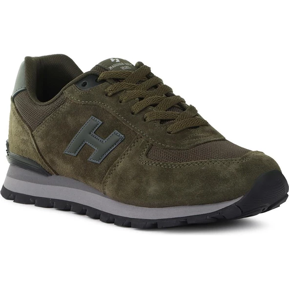 HAMMER JACK 19250 HAKİKİ DERİ HAKİ YEŞİL COMFORT CASUAL SPOR AYAKKABISI - 3