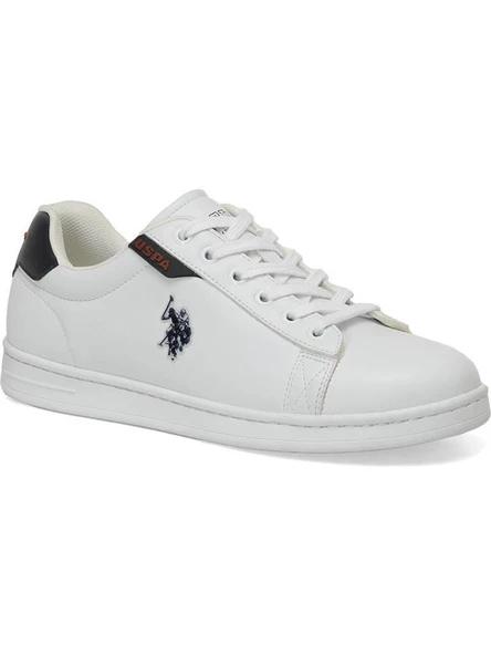 U.S.POLO ASSN COSTA 4PR BEYAZ comfort casual anatomik sneaker spor