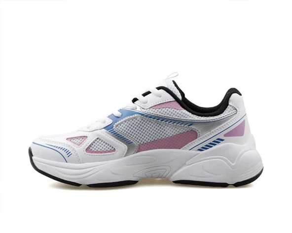 LUMBERJACK TECH 4FX BEYAZ LİLA COMFORT CASUAL GÜNLÜK ANATOMİK SPOR AYAKKABISI - 3