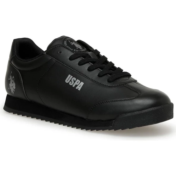 U.S.POLO ASSN DEEP PU 3PR SİYAH COMFORT CASUAL ANATOMİK SPOR AYAKKABI