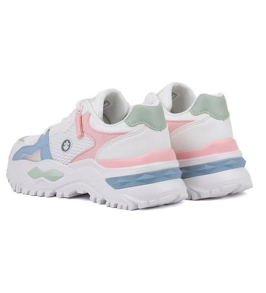LUMBERJACK CHUKE 4FX BEYAZ MAVİ COMFORT CASUAL GÜNLÜK SPOR AYAKKABISI - 4