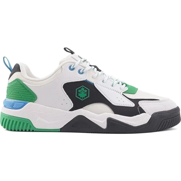 LUMBERJACK MANGA 4FX BEYAZ YEŞİL COMFORT CASUAL ANATOMİK SPOR AYAKKABISI - 2