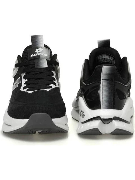 LOTTO SIENA 4PR SİYAH BEYAZ COMFORT CASUAL ANATOMİK SPOR AYAKKABISI - Resim 7