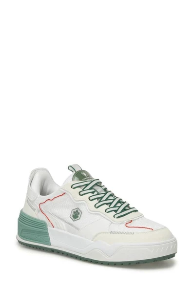 LUMBERJACK MEZZY 4PR BEYAZ LİME COMFORT CASUAL ANATOMİK SPOR AYAKKABISI - 3