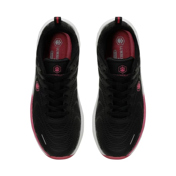 LUMBERJACK COLD 4FX SİYAH PEMBE COMFORT ANATOMİK SPOR AYAKKABISI - 6