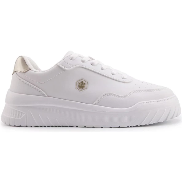 LUMBERJACK RYNERA 4FX BEYAZ ALTIN COMFORT CASUAL GÜNLÜK SNEAKER - 2