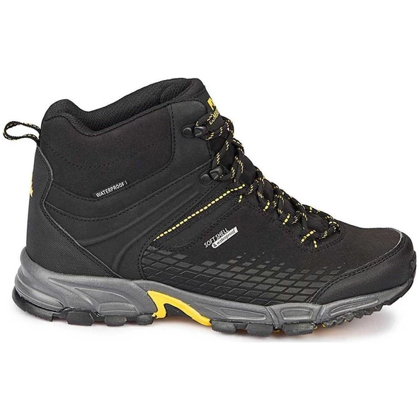 LUMBERJACK FLAKE HI G 3PR SİYAH SARI  SU GEÇİRMEZ WATERPROFF OUTDOOR BOT - 3