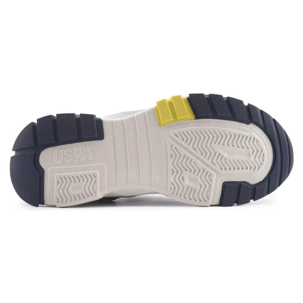 U.S.POLO ASSN VINCENT GRİ MAVİ SARI COMFORT CASUAL ANATOMİK SPOR AYAKKABISI - 5