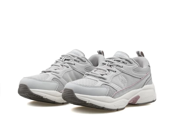 U.S.POLO ASSN KREZ 4FX GRİ COMFORT CASUAL ANATOMİK SPOR AYAKKABI - 3