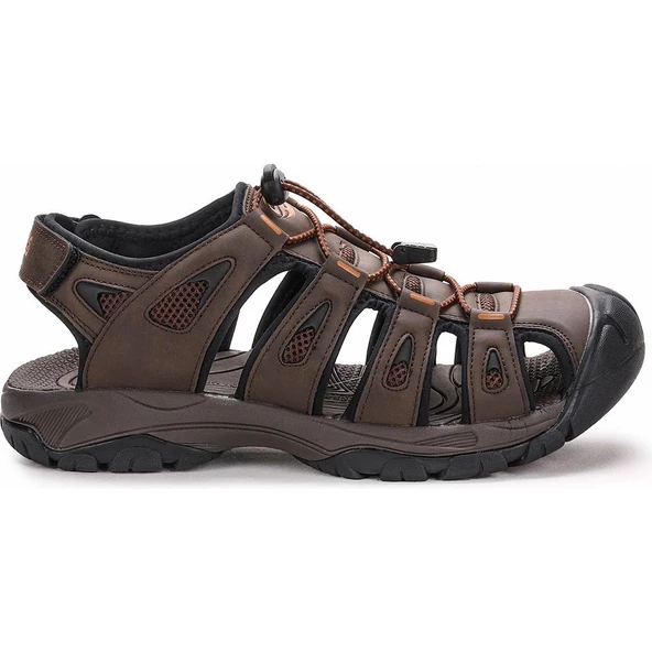 DOCKERS 234715 3FX KAHVE COMFORT CASUAL GÜNLÜK ANATOMİK SPOR SANDALET - 3