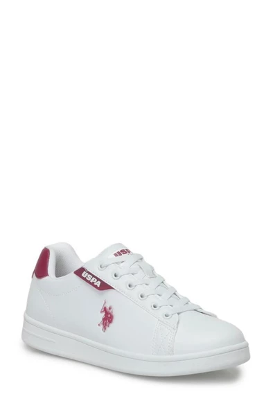 U.S.POLO ASSN COSTA 4FX BEYAZ BORDO COMFORT CASUAL ANATOMİK SNEAKER - 2