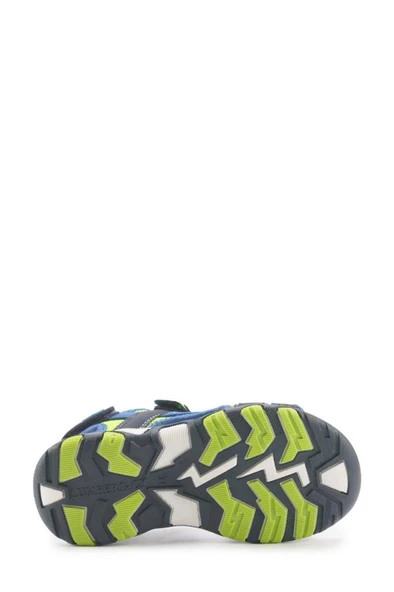 LUMBERJACK LOTEN 4FX MAVİ YEŞİL COMFORT CASUAL ANATOMİK UNİSEX SANDALET - 6