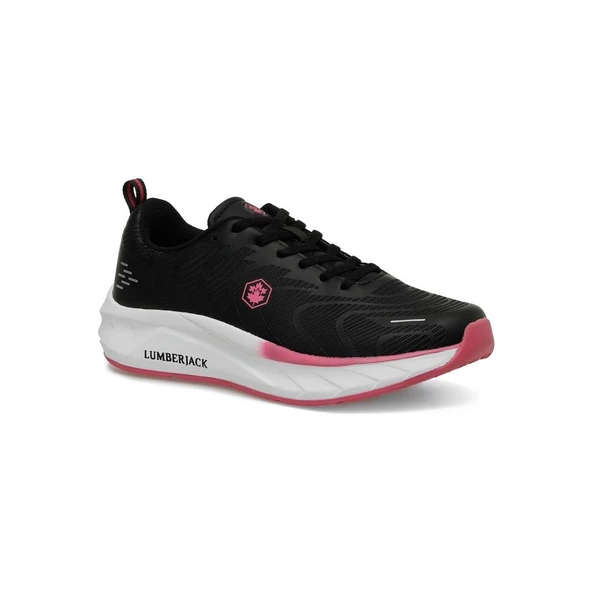 LUMBERJACK COLD 4FX SİYAH PEMBE COMFORT ANATOMİK SPOR AYAKKABISI - 1