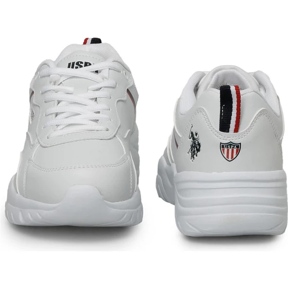 U.S.POLO ASSN TRACEY 4PR BEYAZ comfort casual anatomik spor ayakkabısı - 7